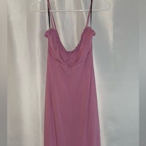 Pink midi forever 21 dress